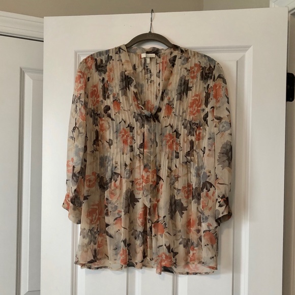 Joie Tops - Joie Floral Silk Top
